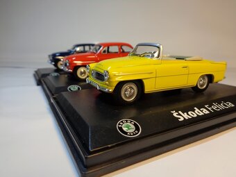 Abrex model 1/43 Škoda Felicia žlutá - 5
