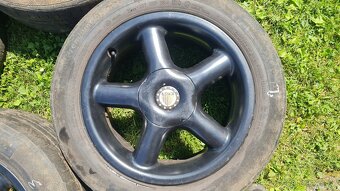 Alu kola Borbet 5x100 R16, 7,5" + gumy 205/55/R16 - 5