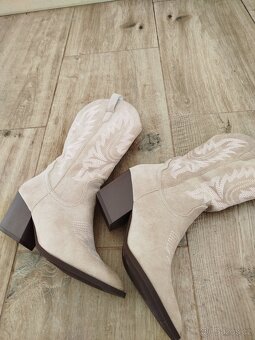 Kovbojské kozačky nízké 39 - 5