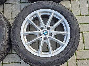 Alu kola BMW 5 G30/G31 + zimní pneu Pirelli 225/55 R17 - 5