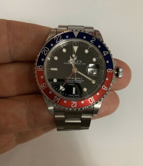Pánské náramkové hodinky Rolex GMT-MASTER II 16710 Pepsi - 5