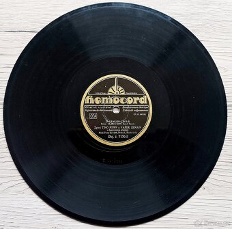 Sada 2 - 5 československých šelakových gramodesek 1930-1932 - 5