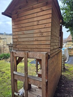 Dětský drevěný domeček - 5