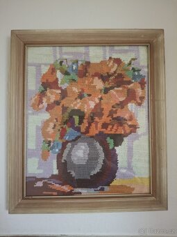 Prodám vyšívané retro obrázky - 5