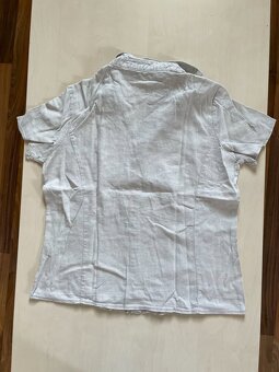 Lněná halenka, vel 16/XL/XXL, Mia moda - 5