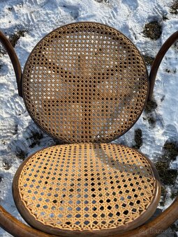 Bergere Model 5501 Otočné křeslo Thonet rarita - 5