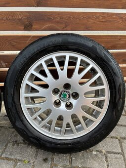 Originální disky Škoda style R16, 5x100, 6,5J16 ET42 - 5