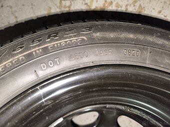 2x Nový disk s novou pneu 4x100 175/65 R13 - 5