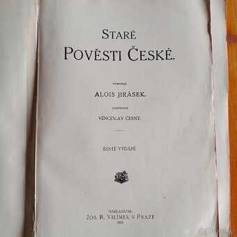 Staré pověsti české, kniha rok 1919 - 5