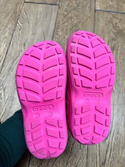 Dívčí gumáky Crocs, vel. C12 (EUR 29-30) - 5