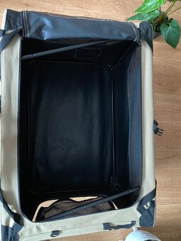 Prevozni skládací box na střední psy Amazon basic 90x60x60cm - 5