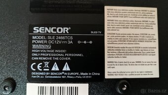 Televize Sencor úhlopříčka 60cm - 5