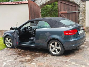 AUDI A3 cabrio 2.0 TDI, BOSE, xenon, nové DSG, nové rozvody - 5