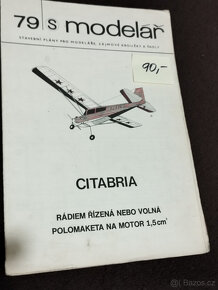 Komiksy Čtyřlístek,stavební plán Citabria - 5