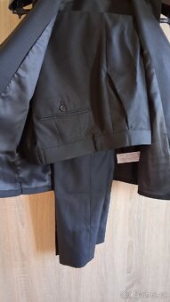 Pánský černý oblek CELIOCLUB - 5