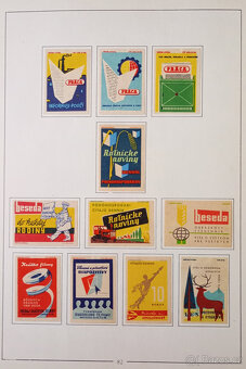 Zápalkové nálepky Slovensko 1961 - 63 - 5