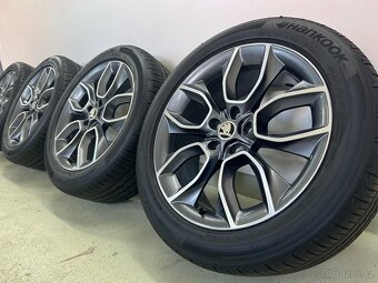 TOP letní originál al sada Škoda Kodiaq Crater 5x112 - 5