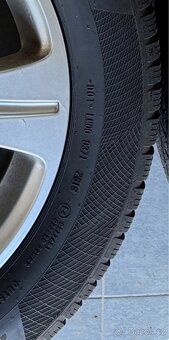 17" Alu kola MERCEDES + pneu CONTINENTAL - 5