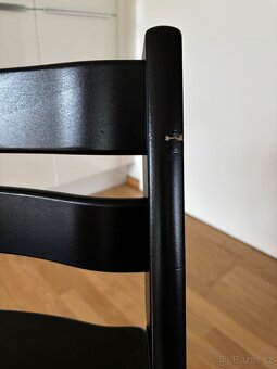Rostoucí židle Stokke Tripp Trapp, černá - 5