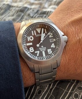 Hodinky Citizen Promaster solar - 5