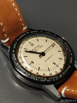 LUXUSNÍ mechanické hodinky ALPINE WORLD - TIME SWIS👍👍👍 - 5