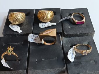 Zlaté prsteny 585/1000 14kt - 5