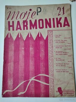 Noty pro akordeon MOJE HARMONIKA - 5