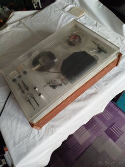 Kotoučový magnetofon Tesla B100 Stereo, na opravu - 5