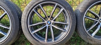 Alu kola BMW 5x112 9x18 ET44 8x18 ET30 dvourozměr Pirelli - 5