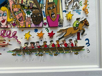 James Rizzi Originál 3D - VESNICE PRO SVĚT - 1996 - AP XXV11 - 5