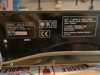 Prodej SONY TC-K661S - 5