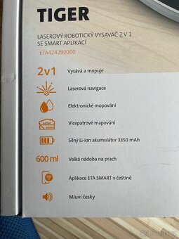 Roboticky vysavač ETA TIGER - 5