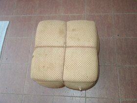 Podnožník ke křeslům Halabala, taburet - 5