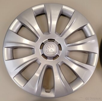 Originální poklice Škoda 4ks velikost 17" - 5
