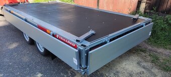 AKCE - Temared 3650 x 1700 x 300mm - 2700kg ALU bočnice - 5