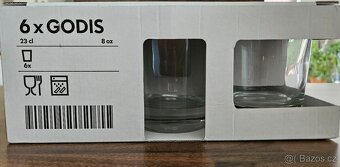 Skleničky IKEA - sada 6 ks - 5