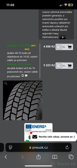 Zánovní nákladní pneu 215/75 R17,5 - 5