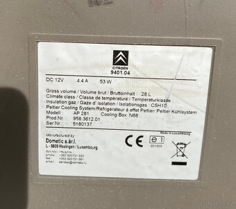 Originální autochladnička lednička Citroen 28L - 5