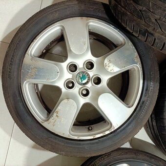 17" ALU kola – 5x112 – ŠKODA (VW, AUDI, SEAT) Disky: Elekt - 5