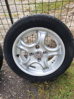 Alu kola 4x100 pneu 165/65/R14 Letní - 5