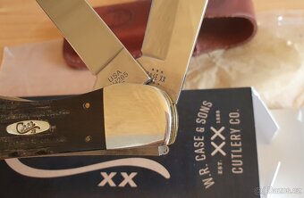 Case Hunter Jigged Buffalo Horn, lovecký zavírací nůž - 5