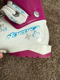 Dívčí lyže Elan 110 + boty nordica - 5