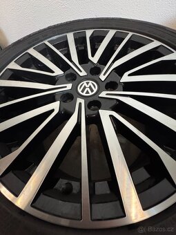 Alu kola 5x120 r18 + sada letních pneumatik 255/45 r18 - 5