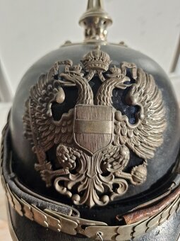 přilba, helma Rakousko Uhersko četník - 5