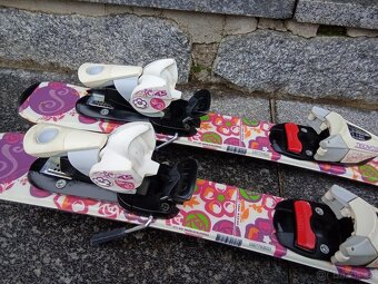 Dětské lyže 70 cm a boty - 5