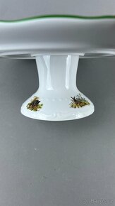 Myslivecký podnos na dort, myslivecký porcelán - 5