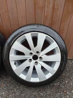 Letní sada 205 45 16 alu kol 5x100 R16 VW ŠKODA SEAT - 5