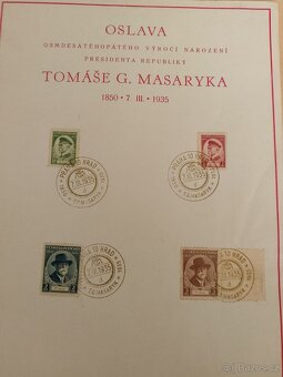T.G Masaryk znamky - 5