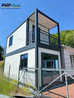 Sestava z dvou kusů obytného kontejneru PMP o rozměru 3x7 m - 5