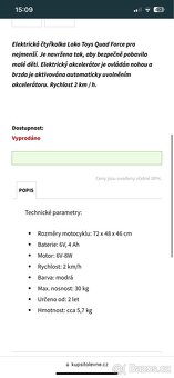 Elektrická dětská čtyřkolka - 5